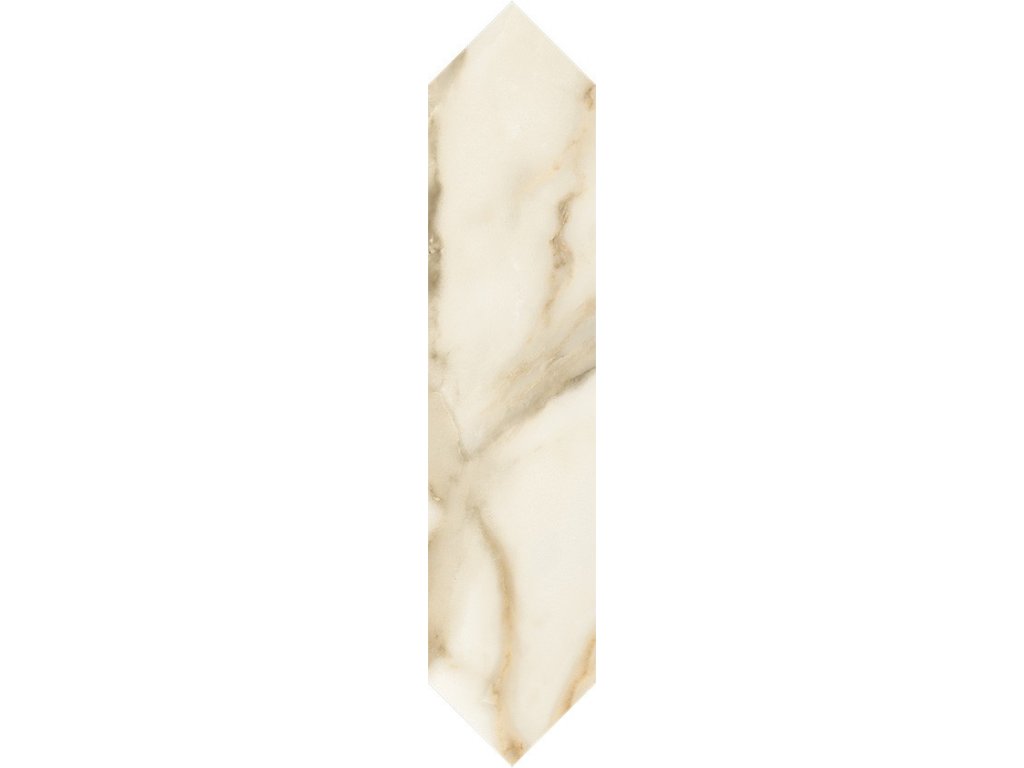 Ceramika Paradyz Listela Warm Wind Gold Heksalong Lesk 29,8x6,5 - 165006