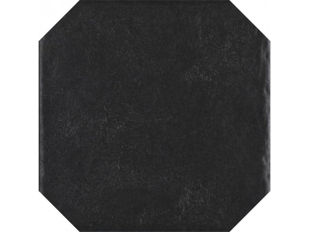 Ceramika Paradyz Dlažba Modern Nero Gres Glaz. Struktura Octagon 19,8x19,8 - 151491