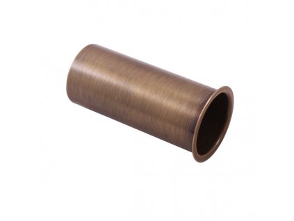 Trubka k umyvadlovému sifonu - svislá část - stará mosaz (bronz), Barva: stará mosaz, Rozměr: 30 cm - MD0690-30SM