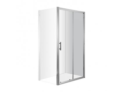 A-Interiéry Sprchové dveře do niky Calgary 014P (140x200 cm | Transparent) - calgary_014p