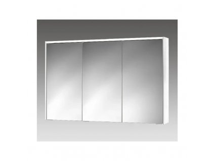JOKEY KHX 120 dřevěný dekor-bílá zrcadlová skříňka MDF 251013220-0111 (251013220-0111)