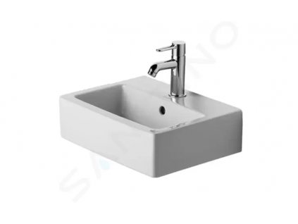 DURAVIT - Vero Umývátko nábytkové 450x350 mm, s 1 otvorem pro baterii, bílá (0704450027)