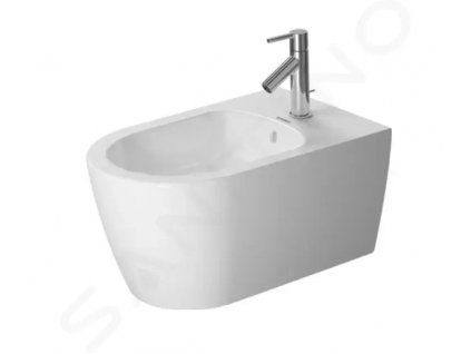 DURAVIT - ME by Starck Závěsný bidet s přepadem, s WonderGliss, bílá (22881500001)