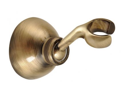 Držák sprchy, otočný, bronz - SUP26