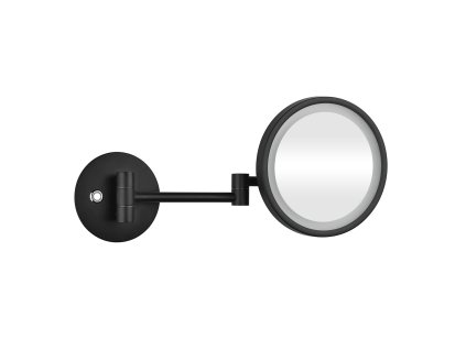 DARK: Kosmetické zrcátko s LED osvětlením, ø 200 mm - 112101140 Výprodej
