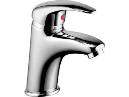 Aqualine KASIOPEA stojánková umyvadlová baterie bez výpusti, chrom - 1107-02 Výprodej