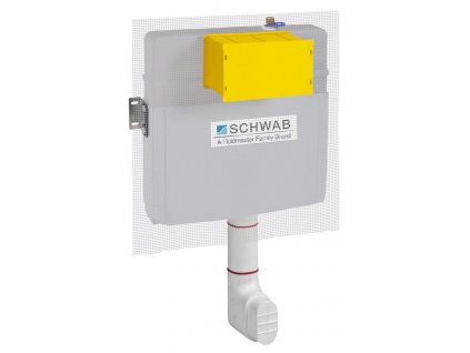 SCHWAB UP WC 199 podomítková nádržka pro zazdění 3/6l - T02-0130-0250