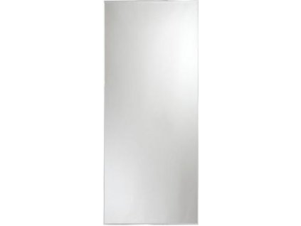 Zrcadlo na chodbu zeď do koupelny předsíně nalepovací s ozdobnou hranou GLOSSY 50 x 120 cm se strmou fazetou 712-970