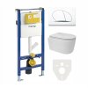 Mereo WC komplet pro sádrokarton s příslušenstvím - MM02SETRA