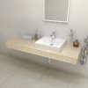 TAILOR rockstone deska 160x50 cm, provedení límce C - TR160C