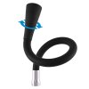 MORAVA RETRO - Umyvadlová/dřezová baterie s flexibilním ramínkem, Chrom/Černá MK102.5/13, RAV Slezák (Barva chrom/černá, Rozměr 100 mm)