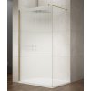 VARIO GOLD MATT jednodílná sprchová zástěna k instalaci ke stěně, sklo nordic, 1000 mm - GX1510-10