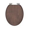 Eisl Sanitär WC prkénko MDF Soft Close Dark Wood 80193 - wc_eisl_80193