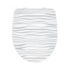 Eisl Sanitär WC prkénko Duroplast Soft Close White Wave High Gloss 82584 - wc_eis_82584