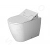 DURAVIT - ME by Starck Stojící WC pro SensoWash, s WonderGliss, alpská bílá (21695900001)