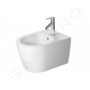 DURAVIT - ME by Starck Závěsný bidet 370x480 mm, otvor pro baterii, bílá (2290150000)