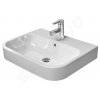 DURAVIT - Happy D.2 Umyvadlo na desku, 600x460 mm, s přepadem, s otvorem pro baterii, bílá (2315600000)