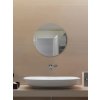 PURE RONDE kulaté zrcadlo na chodbu do předsíně nástěnné Ø 40 cm s leštěnou hranou do koupelny na zeď 710-167 PURE RONDE 40 411-309