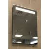 Amirro Zrcadlo na zeď chodbu do pokoje ložnice předsíně koupelny LUNA LED - 60 x 80 cm s LED podsvíceným pruhem 901-022
