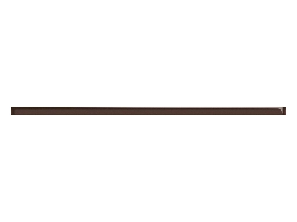 96043 cersanit glass brown lista 2x60 cer od660 028