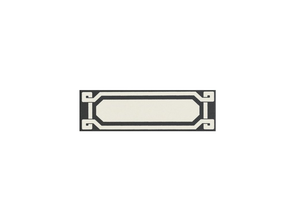 OLD ENGLAND Listello Black Dover 6x20