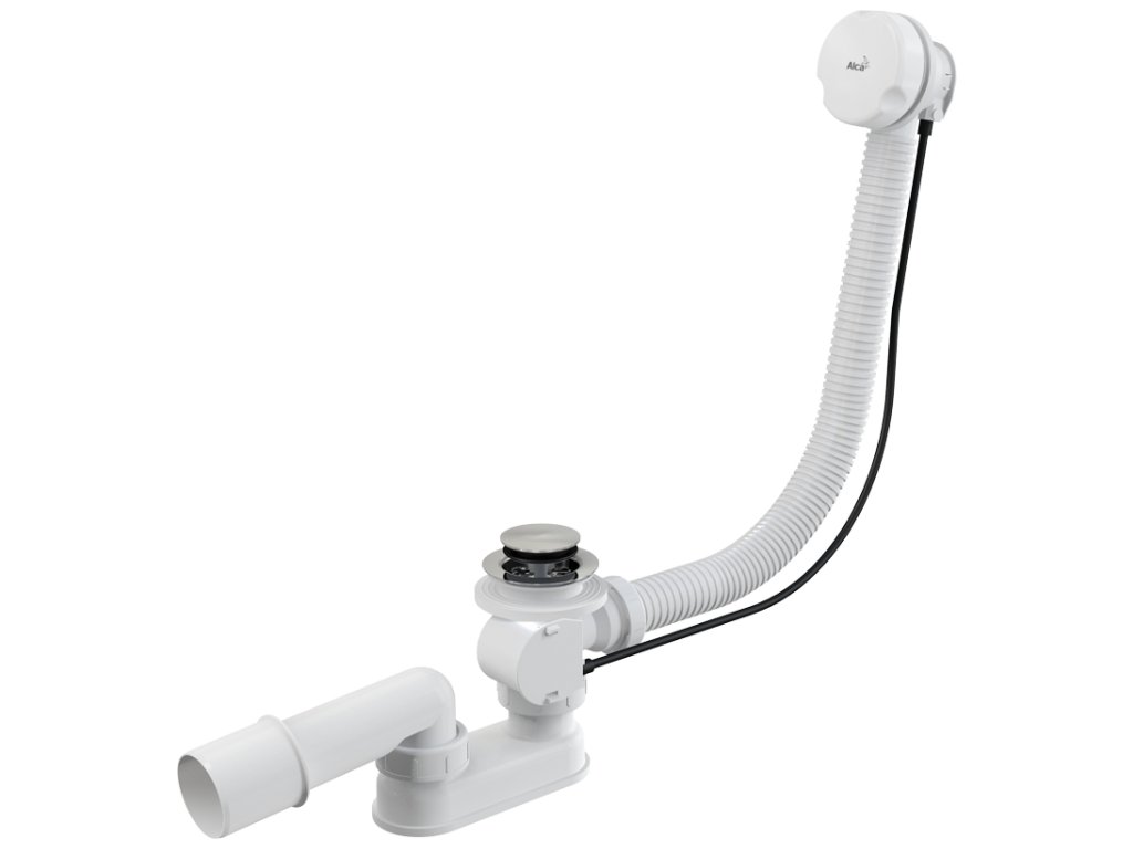 80656 alcaplast sifon vanovy automat komplet bila alc a51b 80