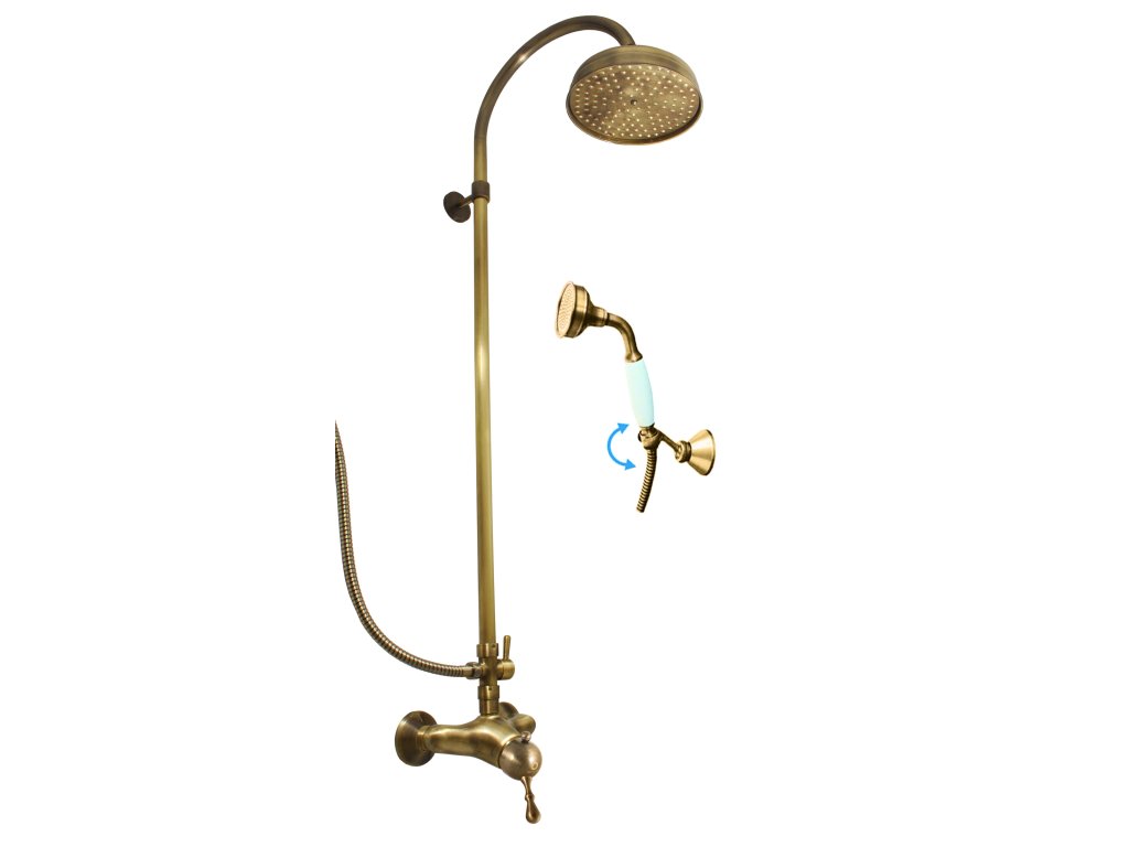 1783 1 1783 1 labe sprchovy system s vodovodni baterii stara mosaz bronz l481 5 3sm rav slezak