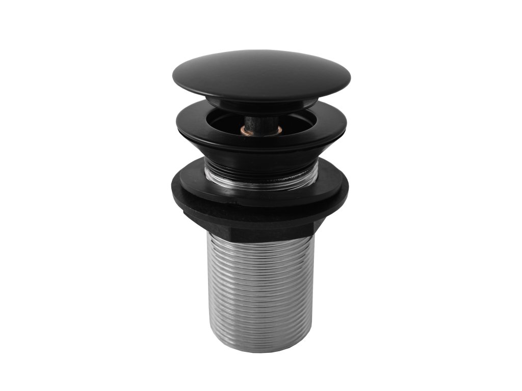 5224 1 5224 1 vypust umyvadlova 5 4 click clack bez prepadu cerna matna md0798cmat rav slezak