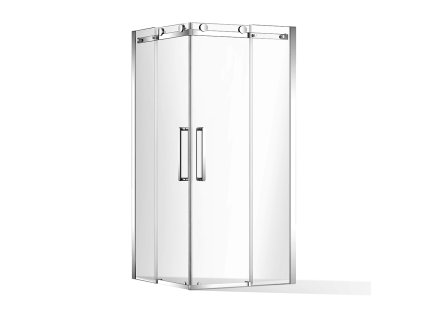 Čtvercový sprchový kout OBZS2 s posuvnými dveřmi (Varianta Délka koutu: 100 cm, Rozměr: 100x100 cm, Šířka koutu: 100 cm)