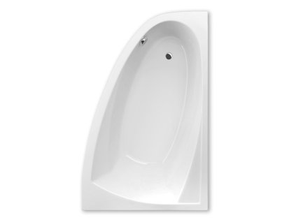 Asymetrická akrylátová vana iBATH ASYMMETRIC NEO (Varianta Délka vany: 150 cm, Orientace: Pravá, Šířka vany: 95 cm)