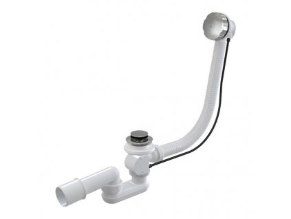 Sifon vanový automat (Varianta Barva: bílá, Délka (L): 57 cm)