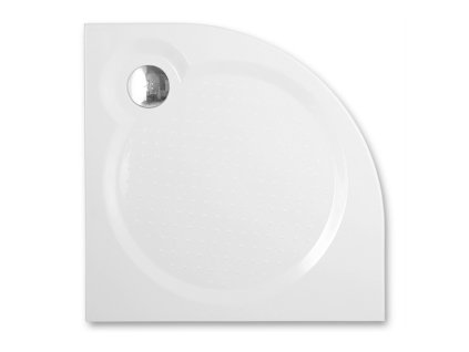 Čtvrtkruhová sprchová vanička NOVA-M_1000, R 500 z litého mramoru (Varianta Rozměr: 100x100 cm, Výška vaničky: 30 mm)