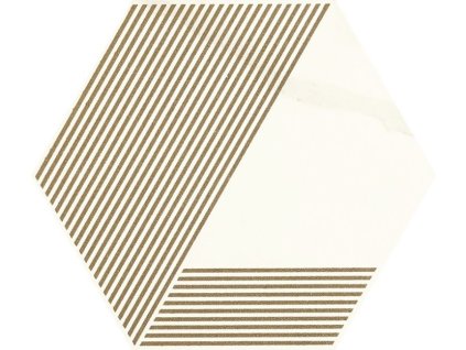 94564 paradyz dlazba calacatta 2019 mat hexagon a 17 1x19 8 par 153284