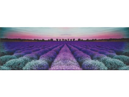 47029 ceramika konskie dekor milano lavender field glass 25x75 kon 147482