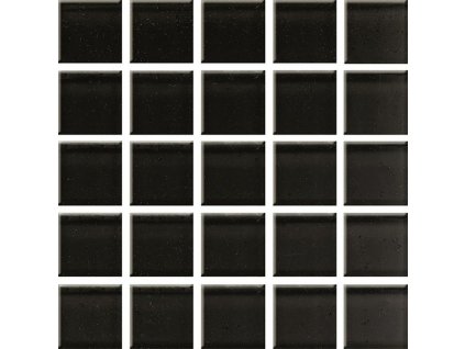 98089 ceramika konskie dekor majolika black glass mozaika 25x25 kon 162322