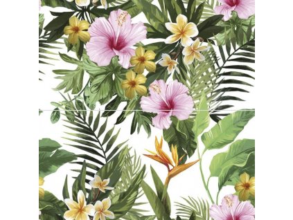 98107 ceramika konskie dekor tropical flowers rekt 60x60 kon 162328