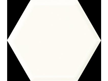 98611 paradyz obklad ideal heksagon white struk lesk 19 8x17 1 par 162438