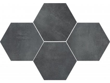 101080 stargres dlazba stark graphite mosaic hexagon 28 3x40 8 star 151290