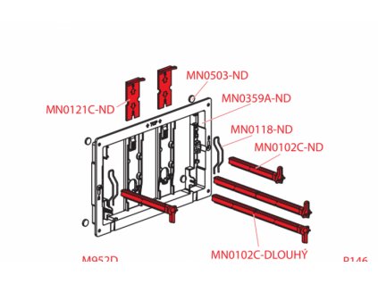 74011 alcaplast nd alcaplast ram tlacitka thin m57x m67x m77x alc mn0359a nd