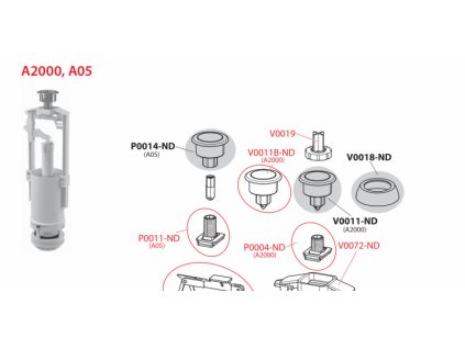 81649 alcaplast nd alcaplast tesneni 80 60 6 vypousteci ventily a04 a2000 a05 alc v0014 nd