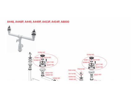 83350 alcaplast nd alcaplast tesneni 115 85 6 pryz vanickove sifony a48 a49b a49cr a49k alc s0183 nd