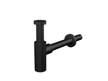 28087 alcaplast sifon umyvadlovy dn32 design cerna mat alc a400black