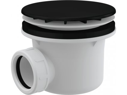 28096 alcaplast sifon vanickovy cerna mat alc a49black