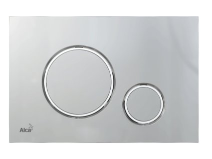 28378 alcaplast ovladaci tlacitko pro predstenove instalacni systemy chrom mat chrom lesk alc m772