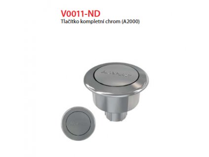 28459 alcaplast tlacitko kompletni chrom a2000 alc v0011 nd