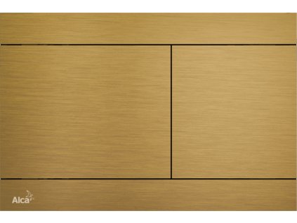 89176 alcaplast ovladaci tlacitko pro predstenove instalacni systemy gold kartacovany mat alc fun g b