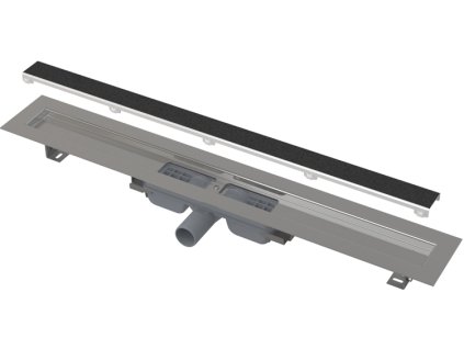 90904 alcaplast marble low podlahovy zlab bez okraje s rostem pro vlozeni dlazby alc apz115 850