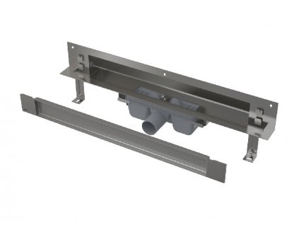 alcaplast spa odtokovy system pro zabudovani do steny kryt pro vlozeni obkladu osvetleni bila apz5 twin8 24