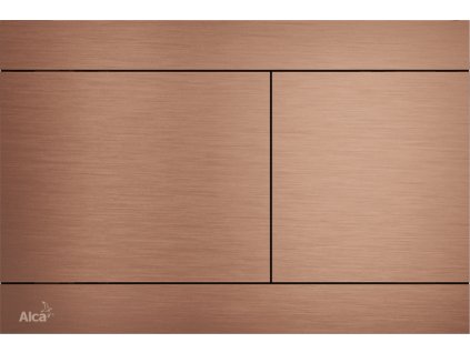 91264 alcaplast ovladaci tlacitko pro predstenove instalacni systemy red gold kartacovany mat alc fun rg b