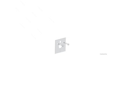 19522 alcaplast m930cr izolacni deska pro zavesne wc a bidet s prislusenstvim a krytkou chrom